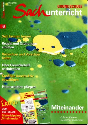 Grundschule Sachunterricht 6/2000: MITEINANDER (Sozialverhalten - soziale Kompetenz) / mit Materialpaket (vollständig)