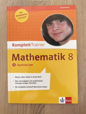 KomplettTrainer Mathematik 8. Schuljahr Gymnasium