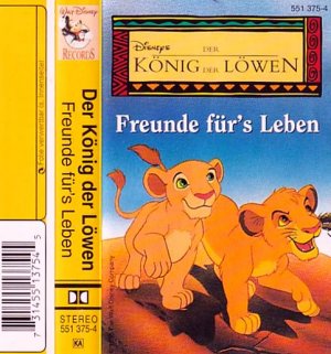 Walt Disney´s König der Löwen - Freunde Fürs Leben (Hörspielkassette) - Rar (OOP)