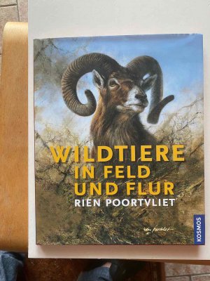 gebrauchtes Buch – Rien Poortvliet – Wildtiere in Feld und Flur