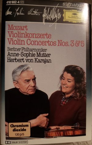 Mozart - Violinkonzerte, Violin Concertos Nos. 3 und 5