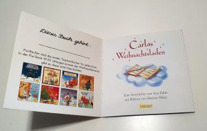 gebrauchtes Buch – Ana Zabo / Illustr – Carlas Weihnachtsladen. Pixi-Buch Nr. 2055 Pixi-Serie W 29. Morgen kommt der Weihnachtsmann. Mini-Buch