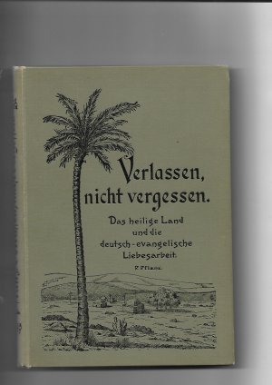 antiquarisches Buch – Pastor Pflanz – 1903  -  Verlassen, nicht vergessen. Das heilige Land und die deutsch - evangelische Liebesarbeit.