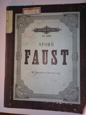 Faust. Klavierauszug