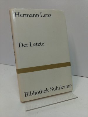 Der Letzte. Erzählung (Bibliothek Suhrkamp 851).