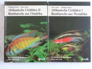 gebrauchtes Buch – Horst Linke – Afrikanische Cichliden I Buntbarsche aus Westafrika, II Buntbarsche aus Ostafrika