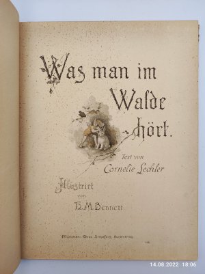 gebrauchtes Buch – Bennett, H. M – Was man im Walde hört.