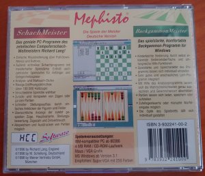 gebrauchtes Spiel – Mephisto - Backgammon Meister / Schach Meister