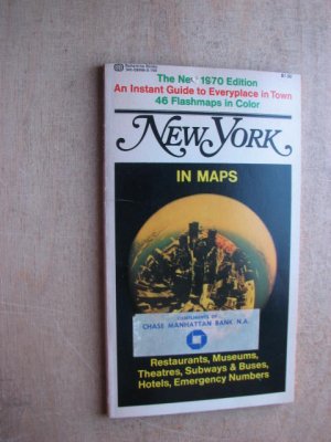 antiquarisches Buch – Toy Lasker & Jean George – New York in Maps - 46 Flashmaps