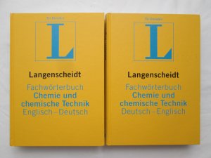 Langenscheidt: Fachwörterbuch Chemie und chemische Technik - Englisch (1.) Englisch-Deutsch + 2.) Deutsch-Englisch) / Langenscheidt: Dictionary of Chemistry […]