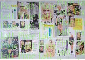 gebrauchtes Buch – Pixie Lott: Sammlung, Pressematerial, Presse Clippings, Magazine Material, Zeitschriftenmaterial, Presseclippings