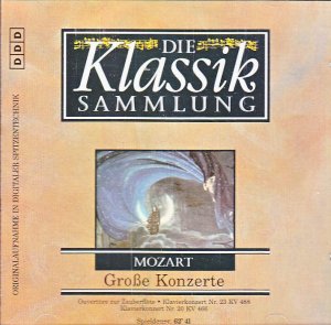 CD  Die Klassik Sammlung - Mozart  Große Konzerte  53 / - Mozart  Kunst der Klassik 87