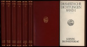 Schillers sämtliche Werke., Band 1: Dramatische Dichtungen I. Band 3: Dramatische Dichtungen III. Band 4: Gedichte. Erzählungen. Band 5: Philosophisch […]