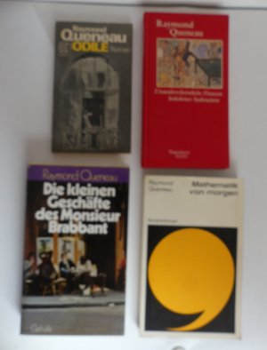 4 Mal Raymond Queneau: 1. Mathematik von Morgen/ Nymphenburger (1967) 2. Unwahrscheinliche Flausen bekehrter Sodomiten (salto wagenbach) 3. Odile/ Fischer […]