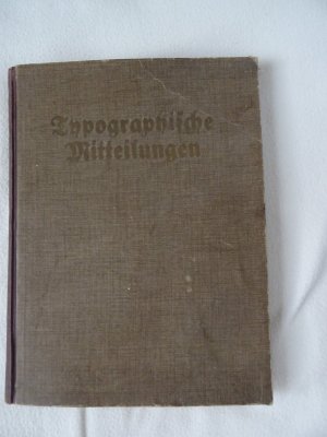 Typographische Mitteilungen