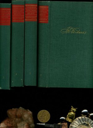 Theodor Fontane. Briefe in 4 Bänden: Bd. 1: Briefe an den Vater, die Mutter und die Frau. Bd. 2: Briefe an die Tochter und die Schwester. Bd. 3: Briefe […]