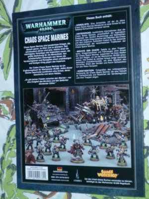 gebrauchtes Buch – Hrsg. Games Workshop – Warhammer 40000 Space Marines + Chaos Space Marines