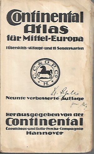 Continental Atlas für Mittel-Europa