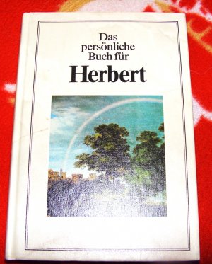 Das persönliche Buch für -------------------Herbert