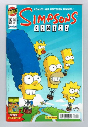 Simpsons Comics - Heft Nr. 187 mit Poster