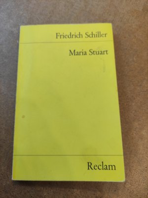 gebrauchtes Buch – Friedrich Schiller – Maria Stuart. Ein Trauerspiel - Textausgabe mit Anmerkungen/Worterklärungen