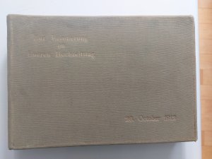 2 x Bücher zur Hochzeit 26. Oktober 1912 - Oskar Hübner - Morchenstern - Smržovka - Marie Tschernich - Wien - wünsche von Paul Wittgenstein,