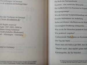 gebrauchtes Buch – Johann Georg Schnitzer – Die kausale Therapie der essentiellen Hypertonie