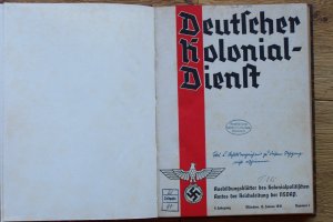 Deutscher Kolonialdienst; kompletter Jahrgang 1941