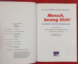 gebrauchtes Buch – Müller-Wohlfahrt, Hans W – Beweg Dich mal! So stärken Sie Ihr Bindegewebe