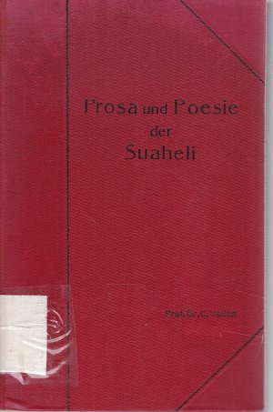 Prosa und Poesie der Suaheli