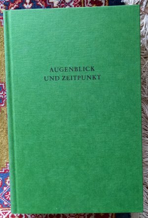 Augenblick und Zeitpunkt