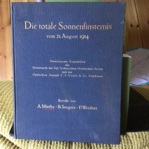 Die totale Sonnenfinsternis vom 21.August 1914 beobachtet in Sandnessjöen auf Alsten (Norwegen)