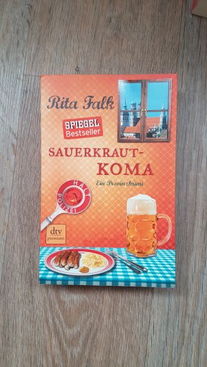 gebrauchtes Buch – Rita Falk – Sauerkrautkoma - Der fünfte Fall für den Eberhofer – Ein Provinzkrimi