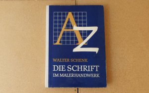 Die Schrift im Malerhandwerk