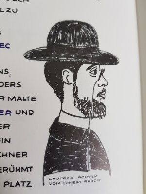 antiquarisches Buch – Henri de Toulouse-Lautrec – Kunst für Kinder