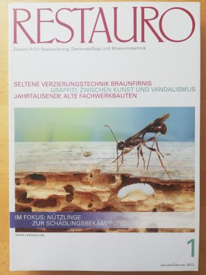 gebrauchtes Buch – Restauro, Jahrgang 2013 (8 Hefte)