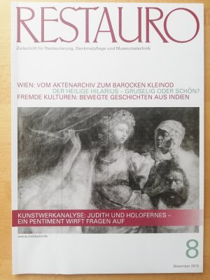 gebrauchtes Buch – Restauro, Jahrgang 2013 (8 Hefte)