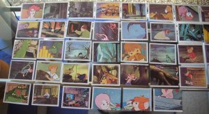 gebrauchtes Buch – Walt Disney – 38 neue BERNARD & BIANCA Klebe Bilder Album 1977/78 Walt Disney PANINI