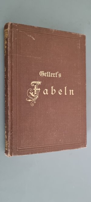 gebrauchtes Buch – Gellert's Fabeln und Erzählungen