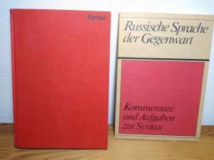 gebrauchtes Buch – Gabka, Kurt u – Syntax. Die russische Sprache der Gegenwart, Band 3; sowie: Kommentare und Aufgaben zur Syntax