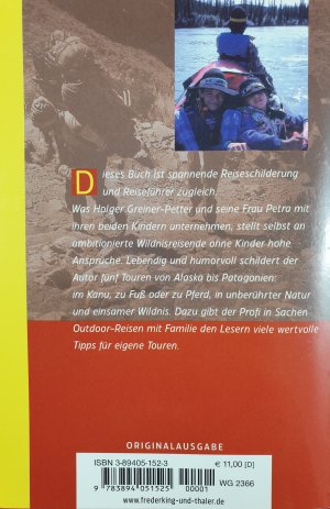 gebrauchtes Buch – Holger Greiner-Petter – Wildnisabenteuer mit Familie