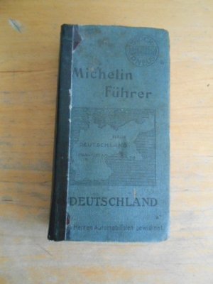 Der Michelin-Führer, Deutschland, den Herren Automobilisten gewidmet