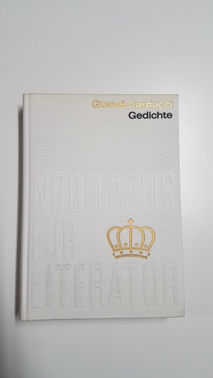 gebrauchtes Buch – Giosuè Carducci – Gedichte