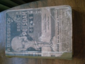 Adressbuch Groß-Potsdam 1949. Mit Einwohnerverzeichnis der umliegenden Gemeinden und der Stadt Werder.