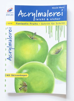 gebrauchtes Buch – Nicole Menz – Acrylmalerei leicht und sicher