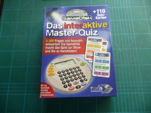 Das interaktive Master-Quiz mit Gamedisk + 110 Spielkarten