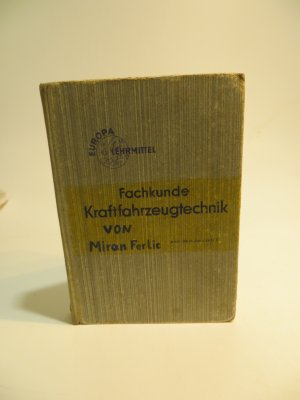 Fachkunde Kraftfahrzeugtechnik