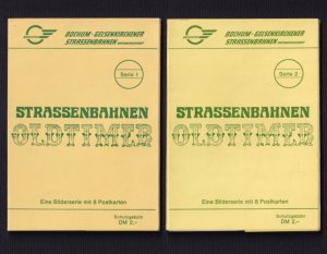 gebrauchtes Buch – BOGESTRA – Postkarten-Sets Strassenbahn Oldtimer Bochum-Gelsenkirchener Strassenbahnen AG (BOGESTRA) - Serie 1 & 2