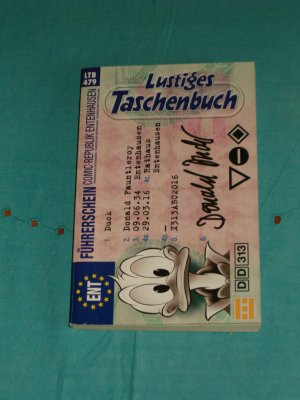 gebrauchtes Buch – Walt Disney - Lustiges Taschenbuch – LTB 479   Das Führerscheinfoto