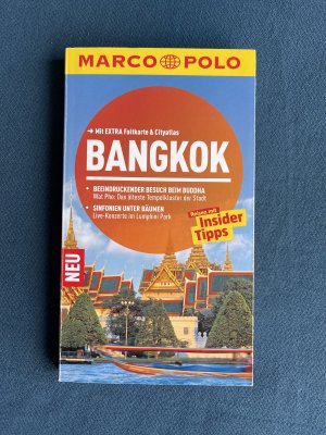 gebrauchtes Buch – Wilfried Hahn – MARCO POLO Reiseführer Bangkok - Reisen mit Insider-Tipps. Mit EXTRA Faltkarte & Reiseatlas